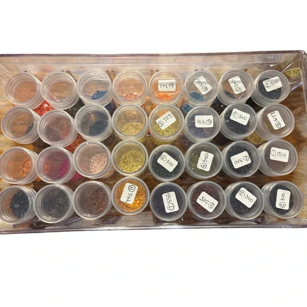 Diamond Painting Storage Containers with Vials and Drills Stackable Drawers